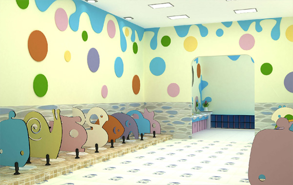 幼儿园卫生间隔断方案